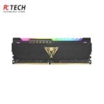 Patriot Viper Steel RGB 16GB 3200MHz DDR4 Gaming RAM – CL16 Desktop Memory