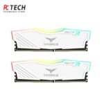 Team T-Force Delta RGB White Edition 32GB (2x16GB) 3200MHz DDR4 Gaming RAM
