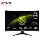 MSI MAG 321CQF E18 32″ Curved QHD Rapid VA Gaming Monitor