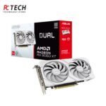ASUS Dual Radeon RX 9060 XT 16GB GDDR6 White Edition Graphics Card