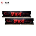 G.SKILL Aegis 32GB (2×16GB) DDR4 3200MHz CL16 Desktop Memory Kit
