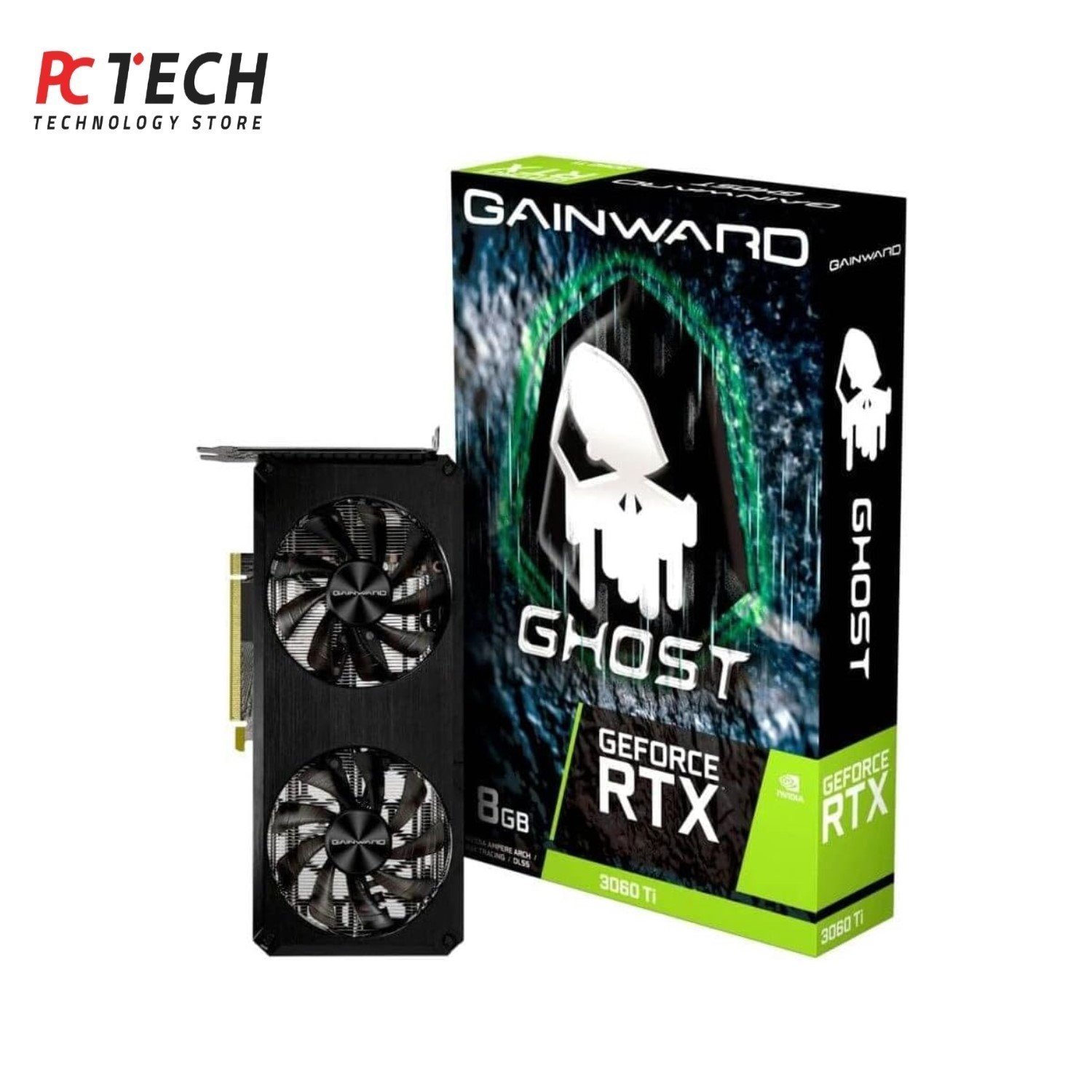 gainwrd1 Gainward GeForce RTX 3060 Ti 8GB Graphics Card – Tray Version - Image 1