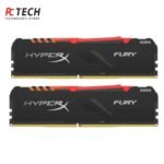 HyperX FURY RGB 16GB (2x8GB) DDR4 3200MHz Dual Channel