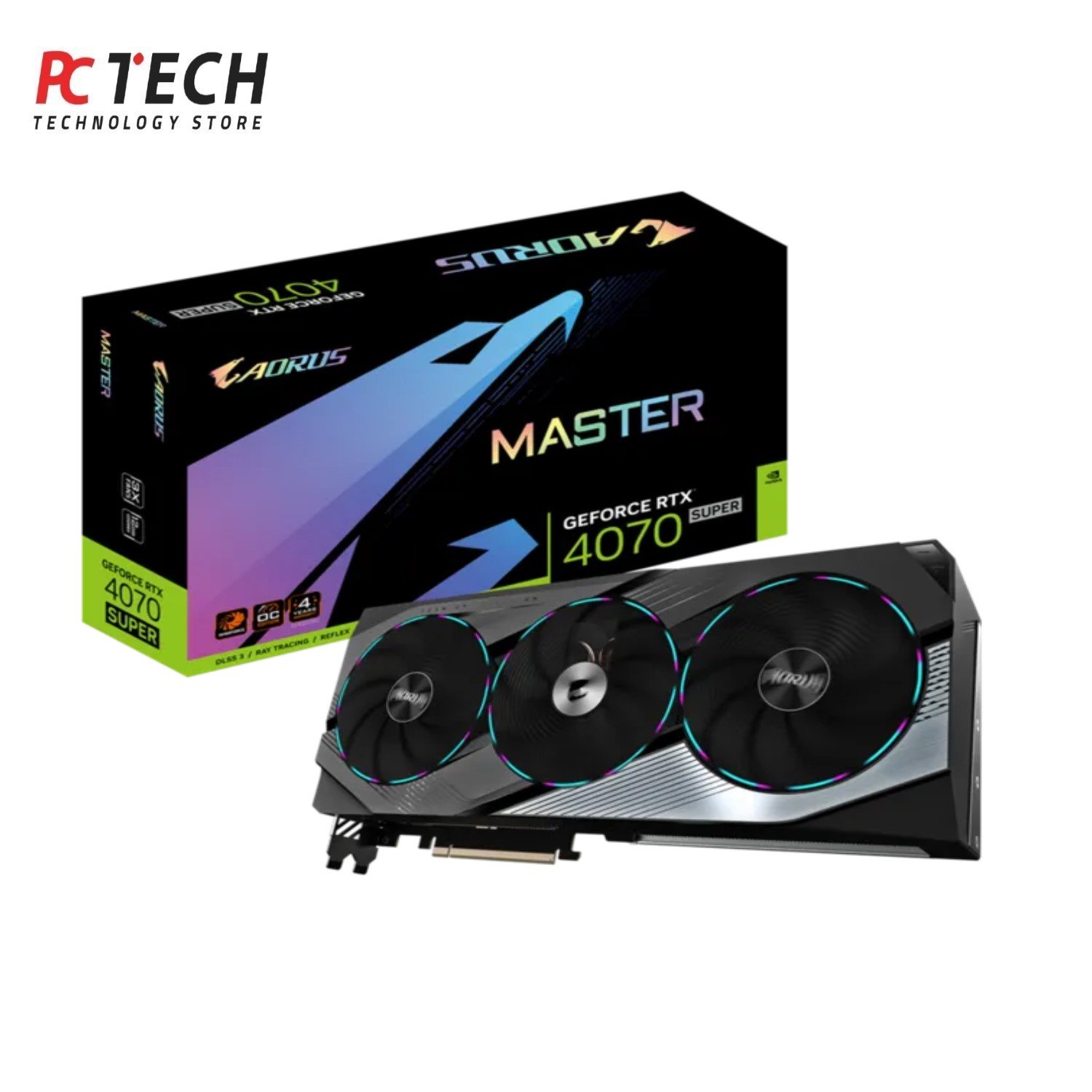 O1 AORUS GeForce RTX™ 4070 SUPER MASTER 12G - Image 1
