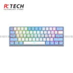 Redragon K617 Fizz 60% Wired Mechanical Keyboard – Red Switches RGB