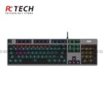 AOC GK410 Black Square Mechanical Keyboard Blue Switch USB